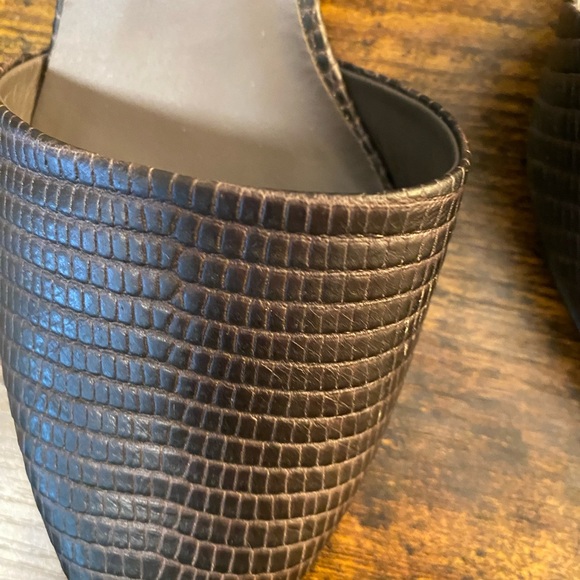 Vince Aurelian Black and Grey Leather D’Orsay Heels, GUC!! - Picture 5 of 7